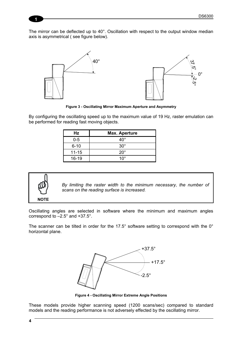 Datalogic Scanning DS6300 User Manual | Page 18 / 105