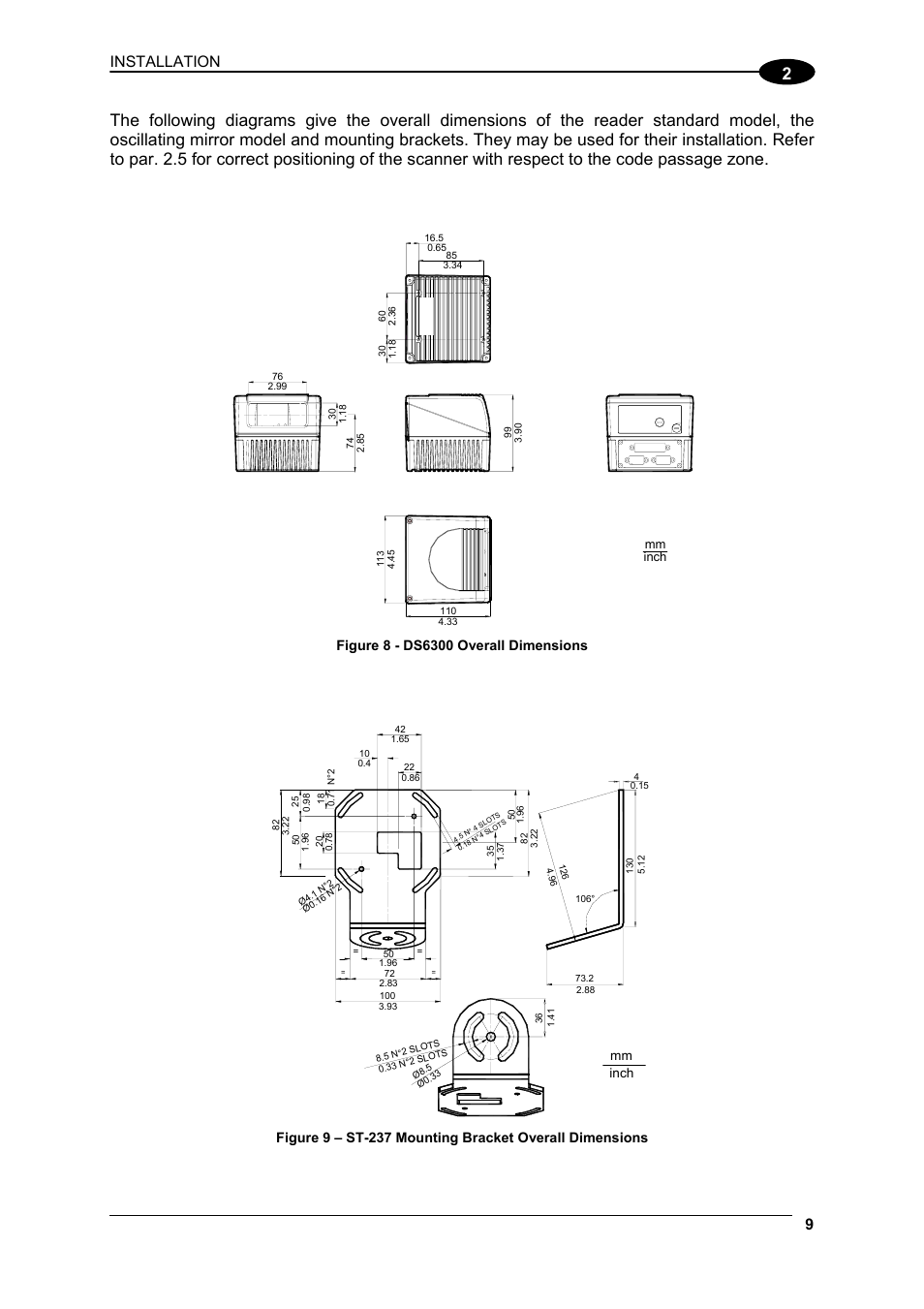 Installation | Datalogic Scanning DS6300 User Manual | Page 23 / 105