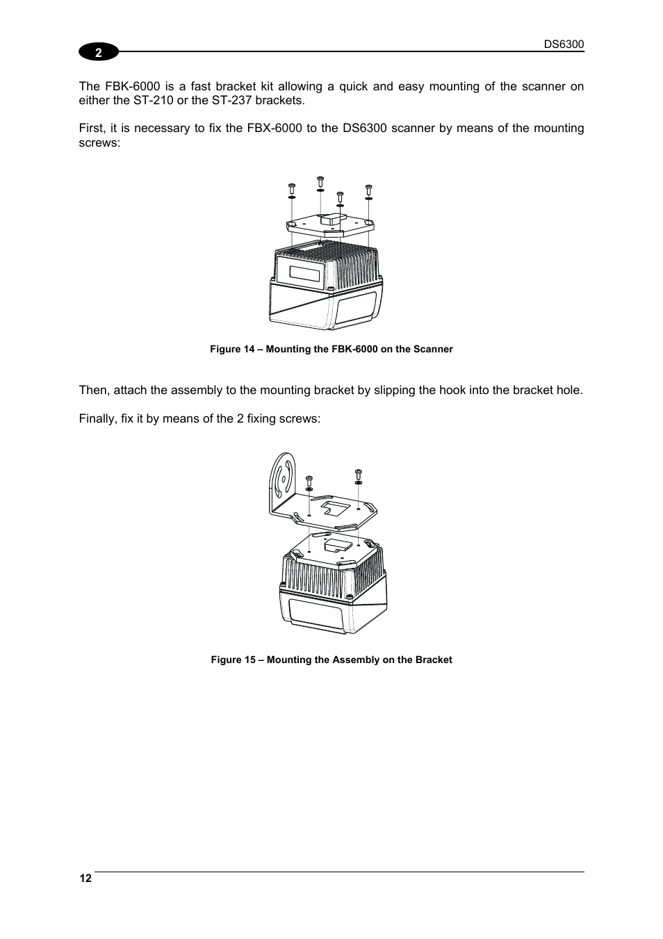 Datalogic Scanning DS6300 User Manual | Page 26 / 105