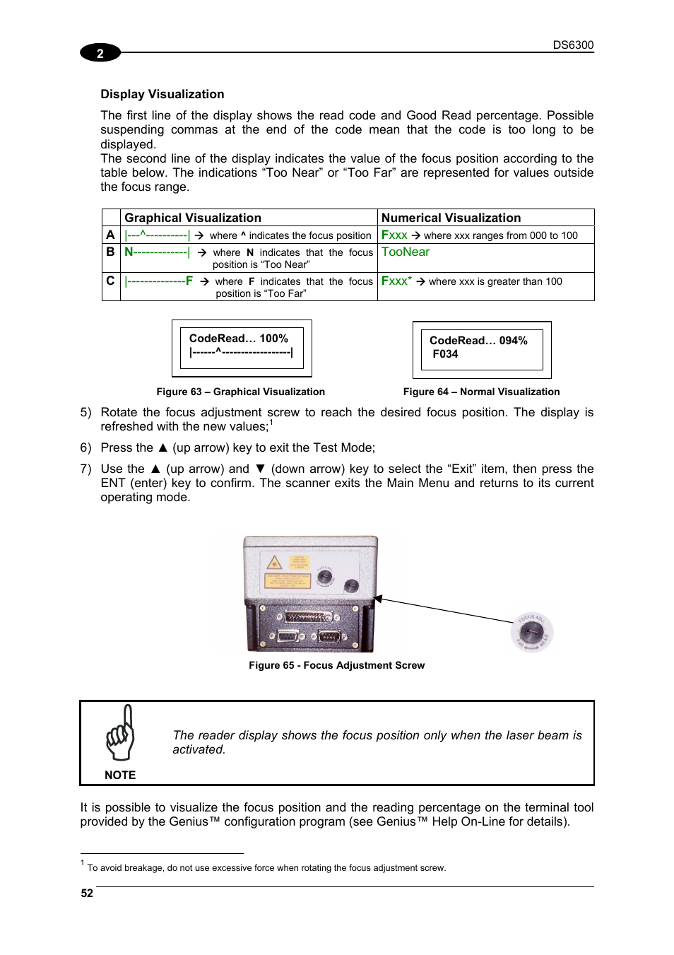 Datalogic Scanning DS6300 User Manual | Page 66 / 105