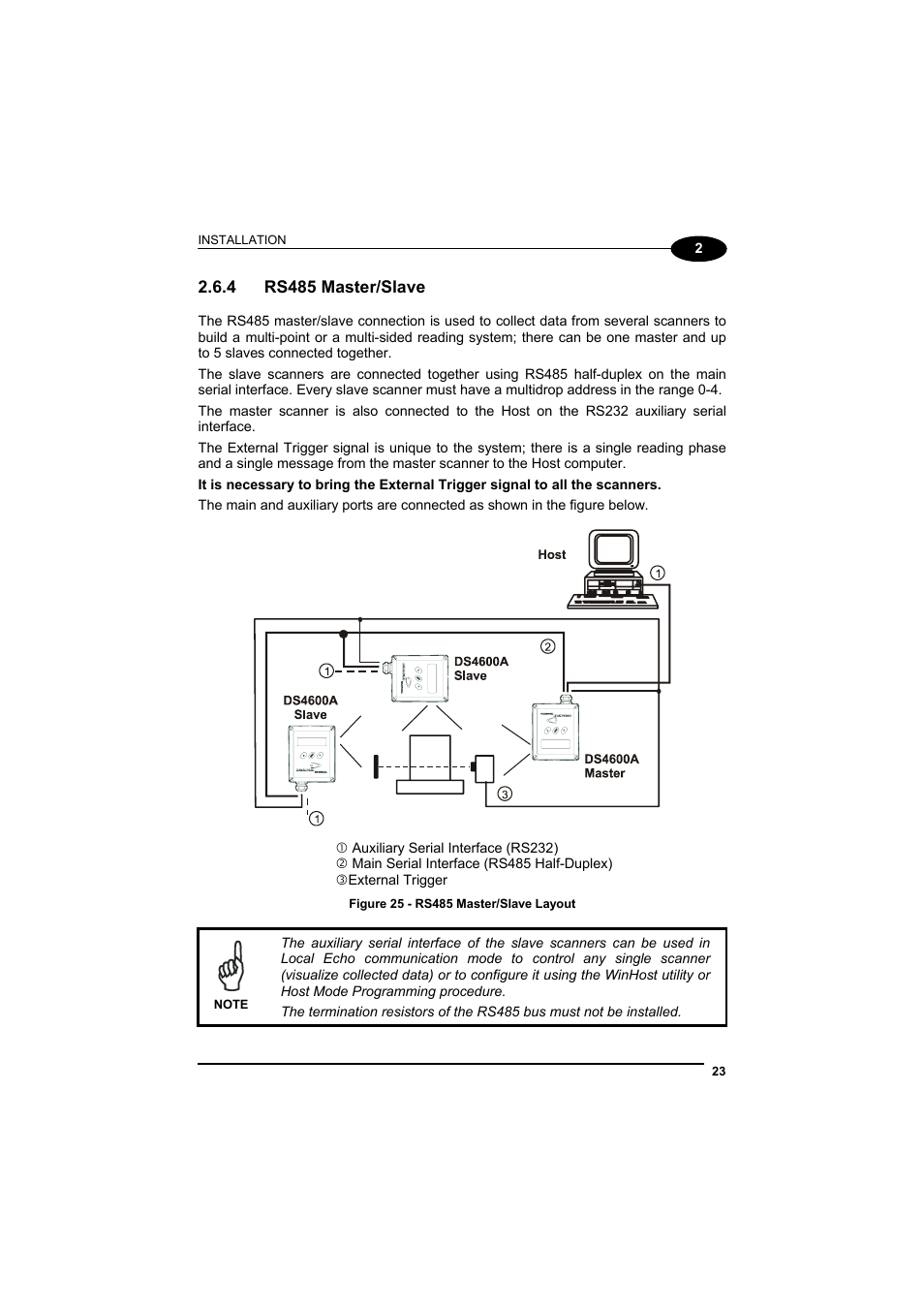 Rs485 master/slave | Datalogic Scanning DS4600A User Manual | Page 35 / 63