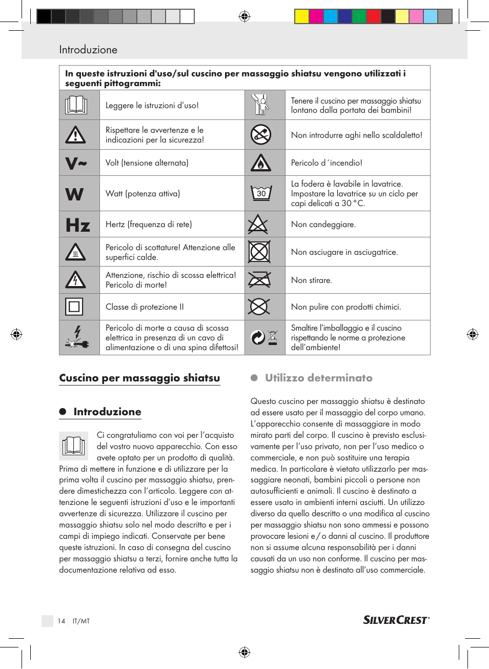 Introduzione | Silvercrest SSM 141 B2 User Manual | Page 10 / 32
