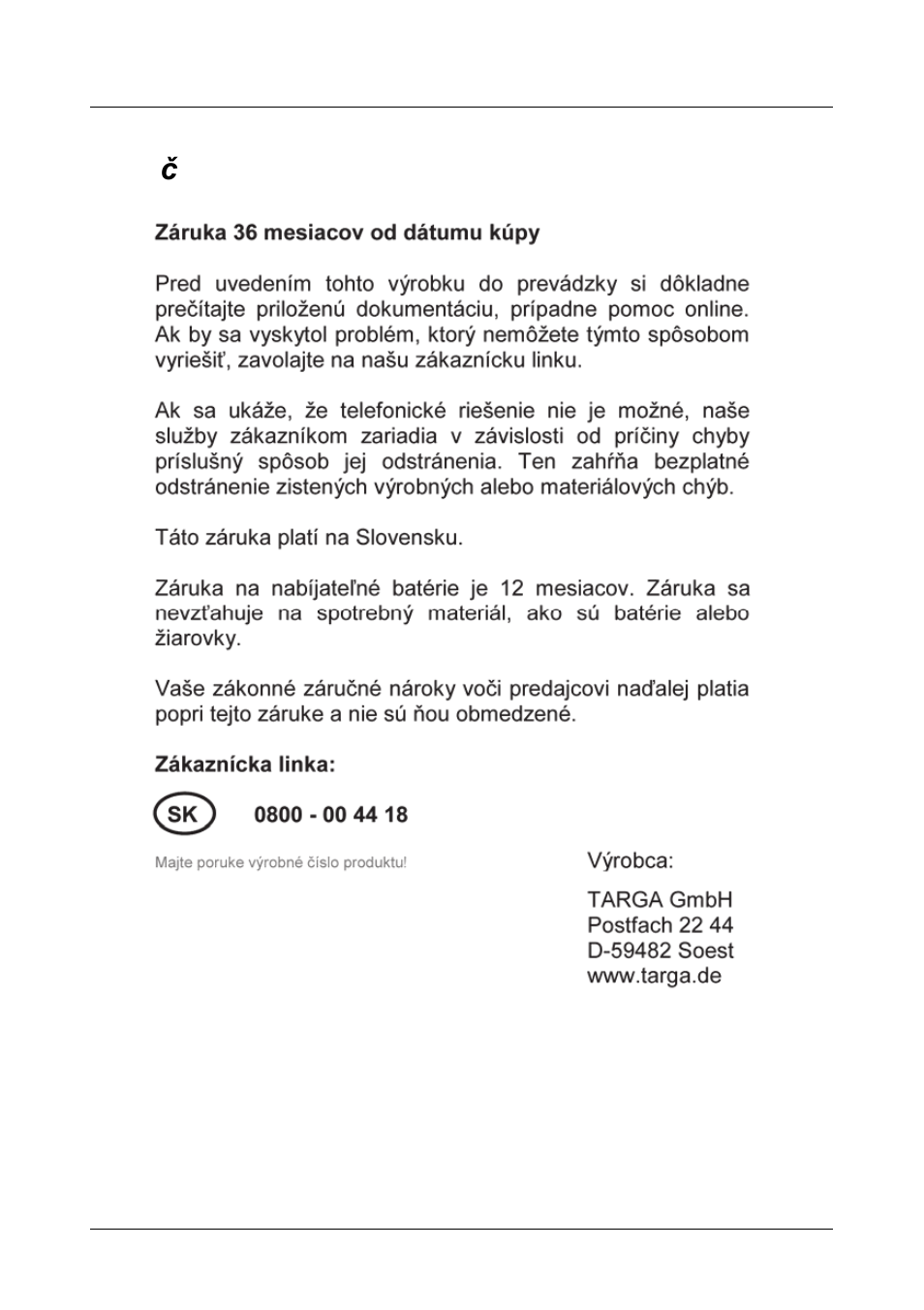 Záručné podmienky | Silvercrest SFR 2.4 A1 User Manual | Page 148 / 150