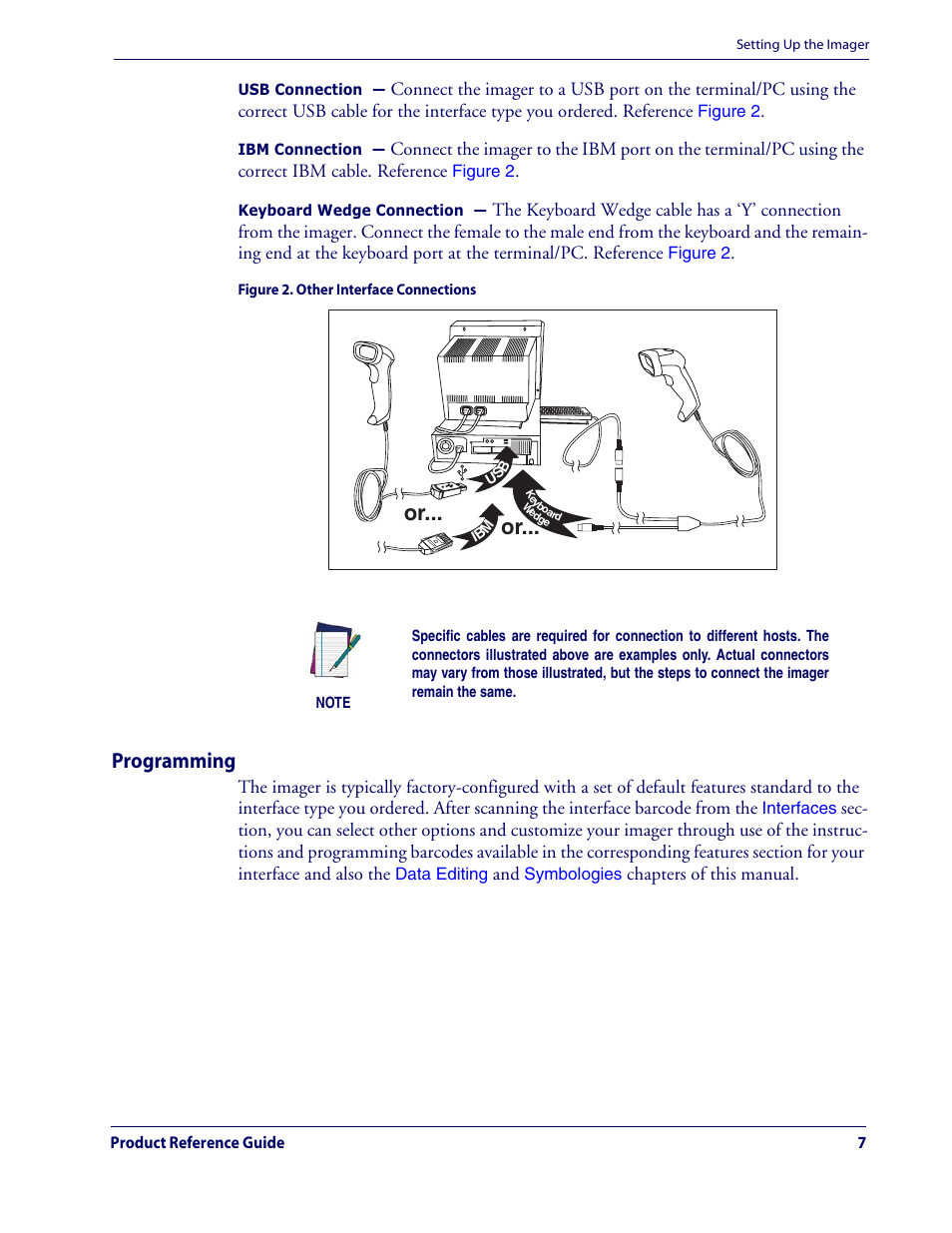 Programming | Datalogic Scanning QUICKSCAN QD2100 User Manual | Page 15 / 320