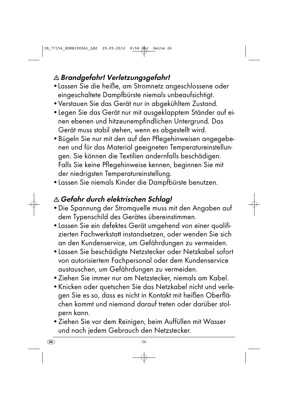 Silvercrest SDRB 1000 A1 User Manual | Page 28 / 46