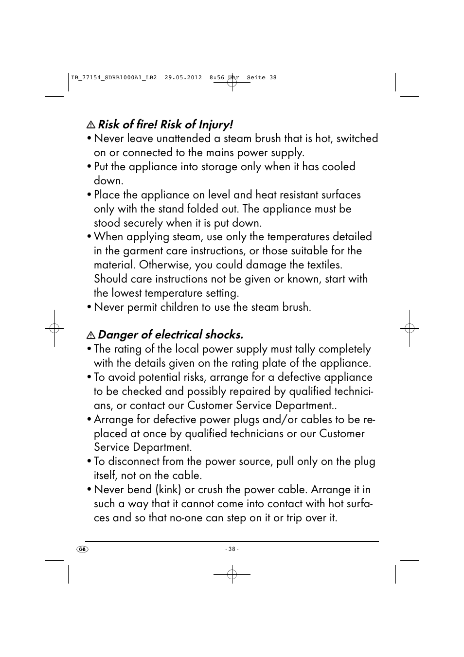 Silvercrest SDRB 1000 A1 User Manual | Page 40 / 46