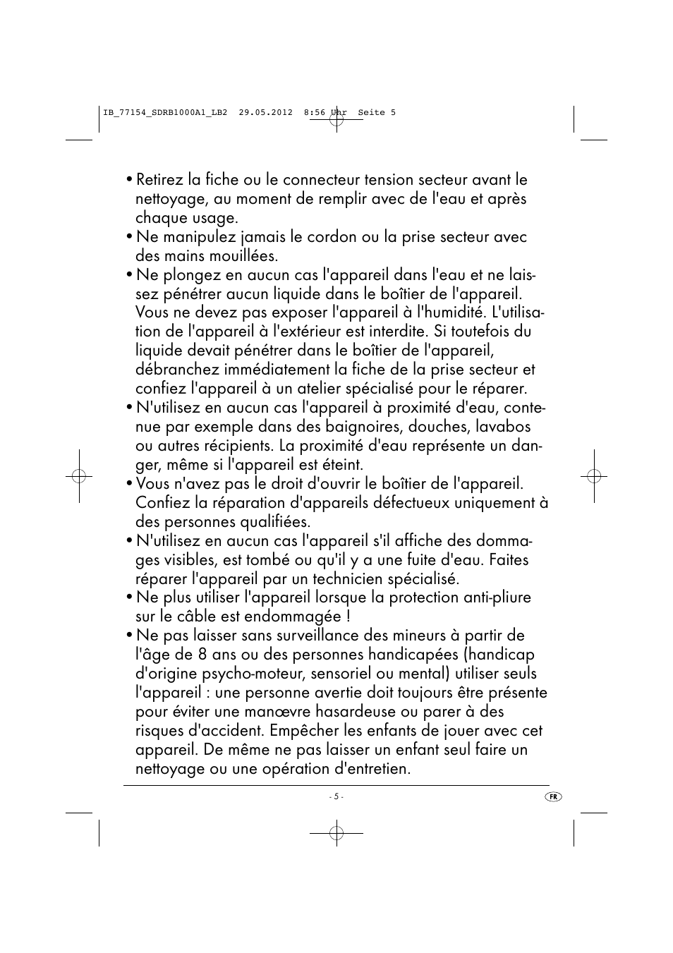 Silvercrest SDRB 1000 A1 User Manual | Page 7 / 46