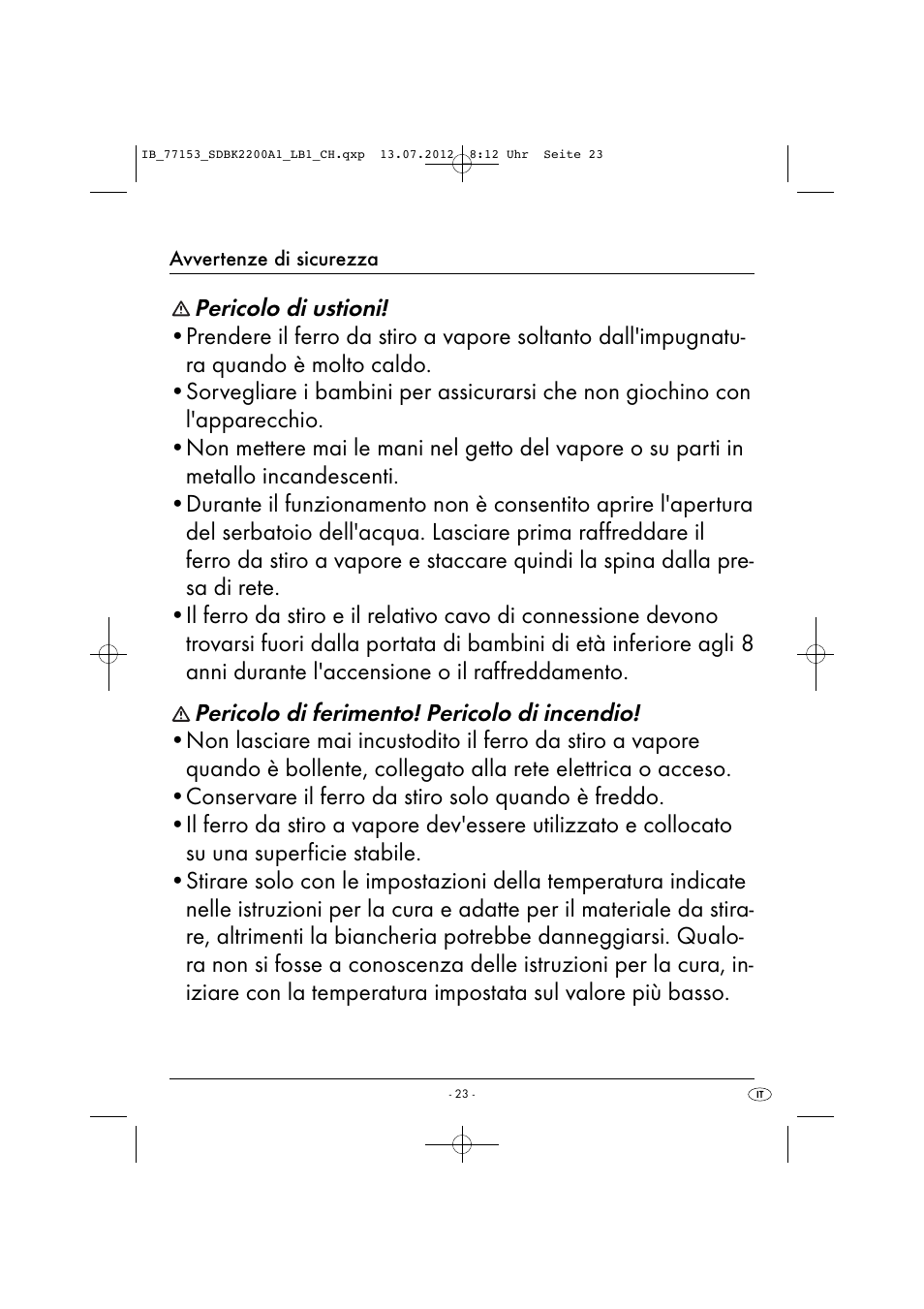 Silvercrest SDBK 2200 A1 User Manual | Page 25 / 42