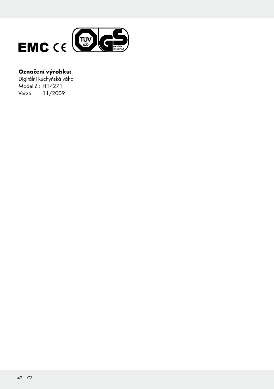 Silvercrest H14271 User Manual | Page 42 / 67