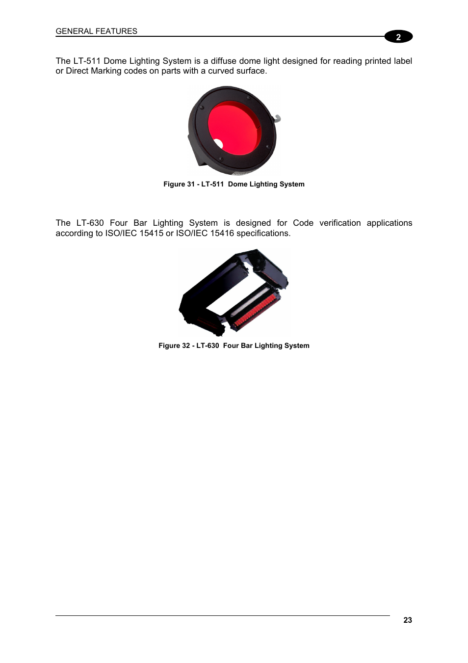 Datalogic Scanning Compact 2D Reader Matrix-2000 User Manual | Page 33 / 108