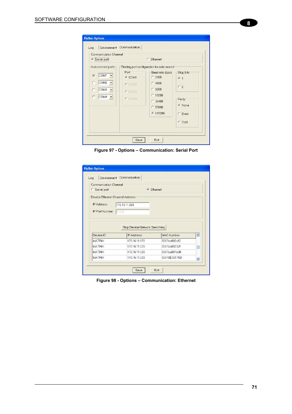 Datalogic Scanning Compact 2D Reader Matrix-2000 User Manual | Page 81 / 108