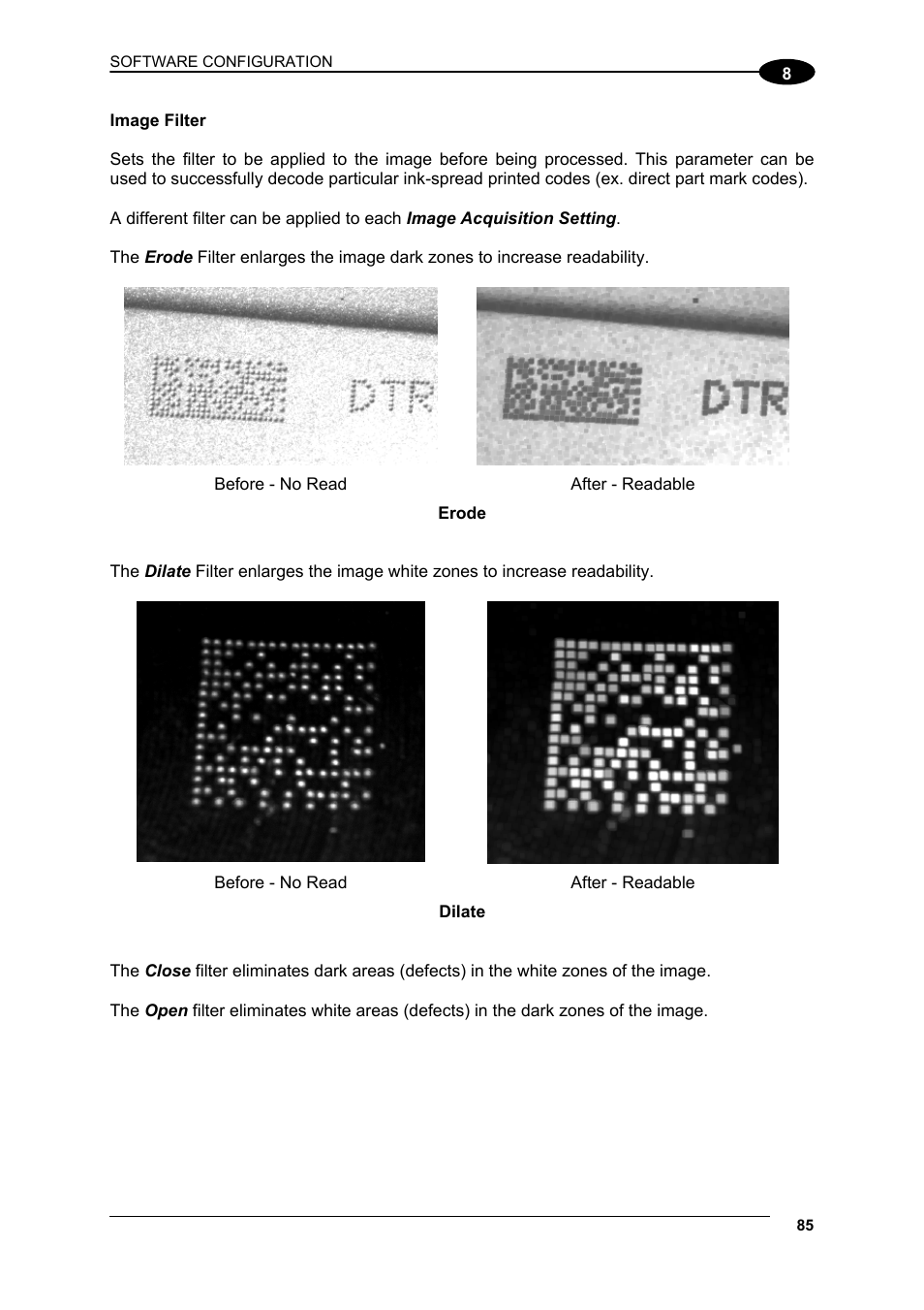 Datalogic Scanning Compact 2D Reader Matrix-2000 User Manual | Page 95 / 108