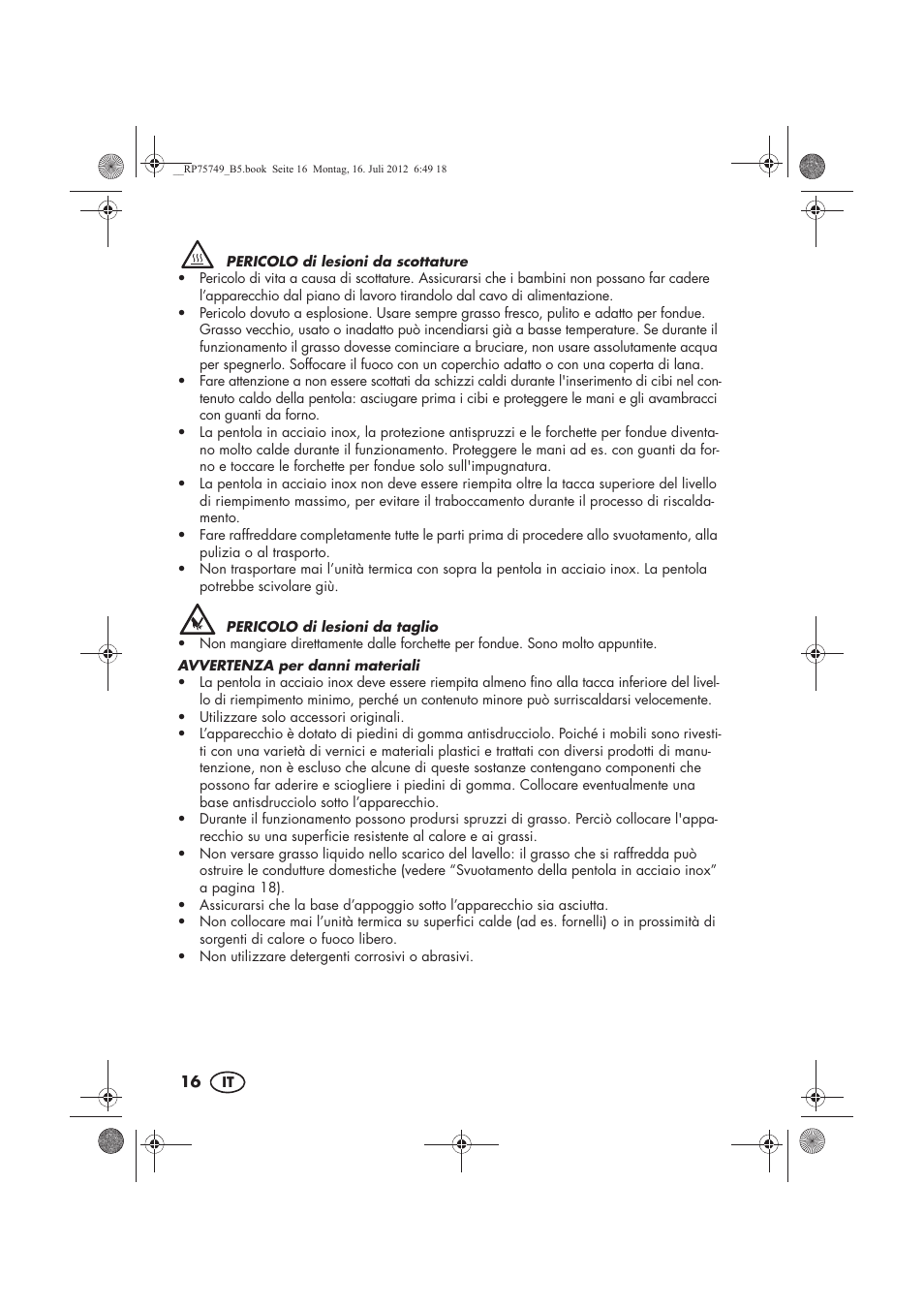 Silvercrest SFE 1500 A1 User Manual | Page 18 / 54