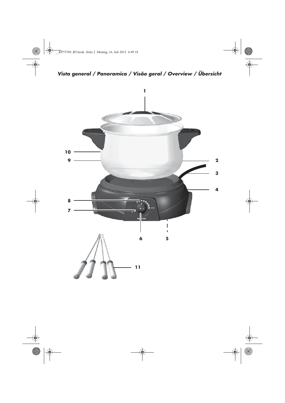 Silvercrest SFE 1500 A1 User Manual | Page 3 / 54