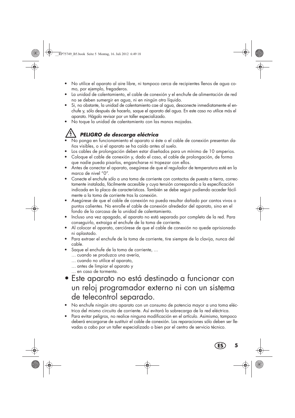 Silvercrest SFE 1500 A1 User Manual | Page 7 / 54