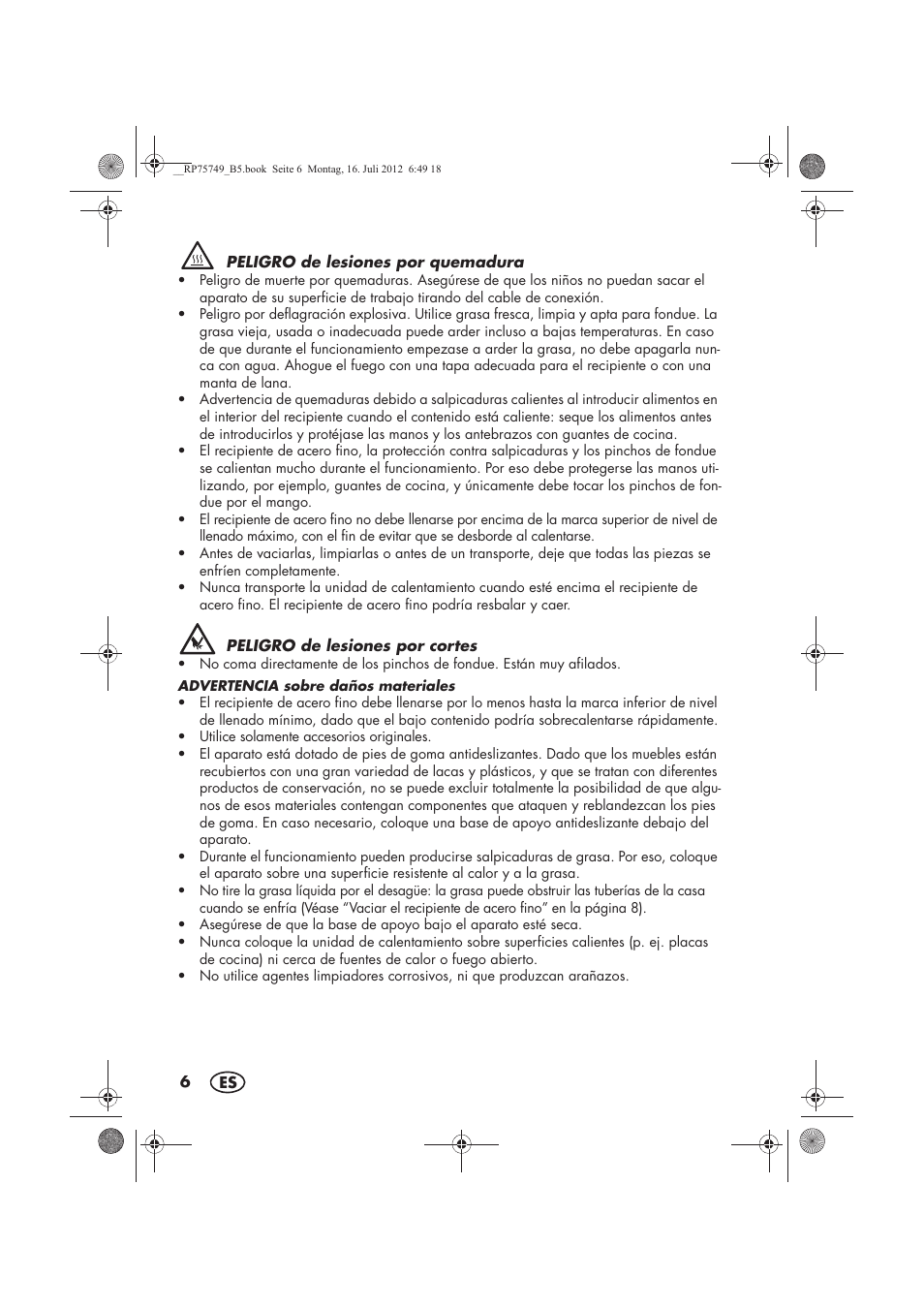 Silvercrest SFE 1500 A1 User Manual | Page 8 / 54