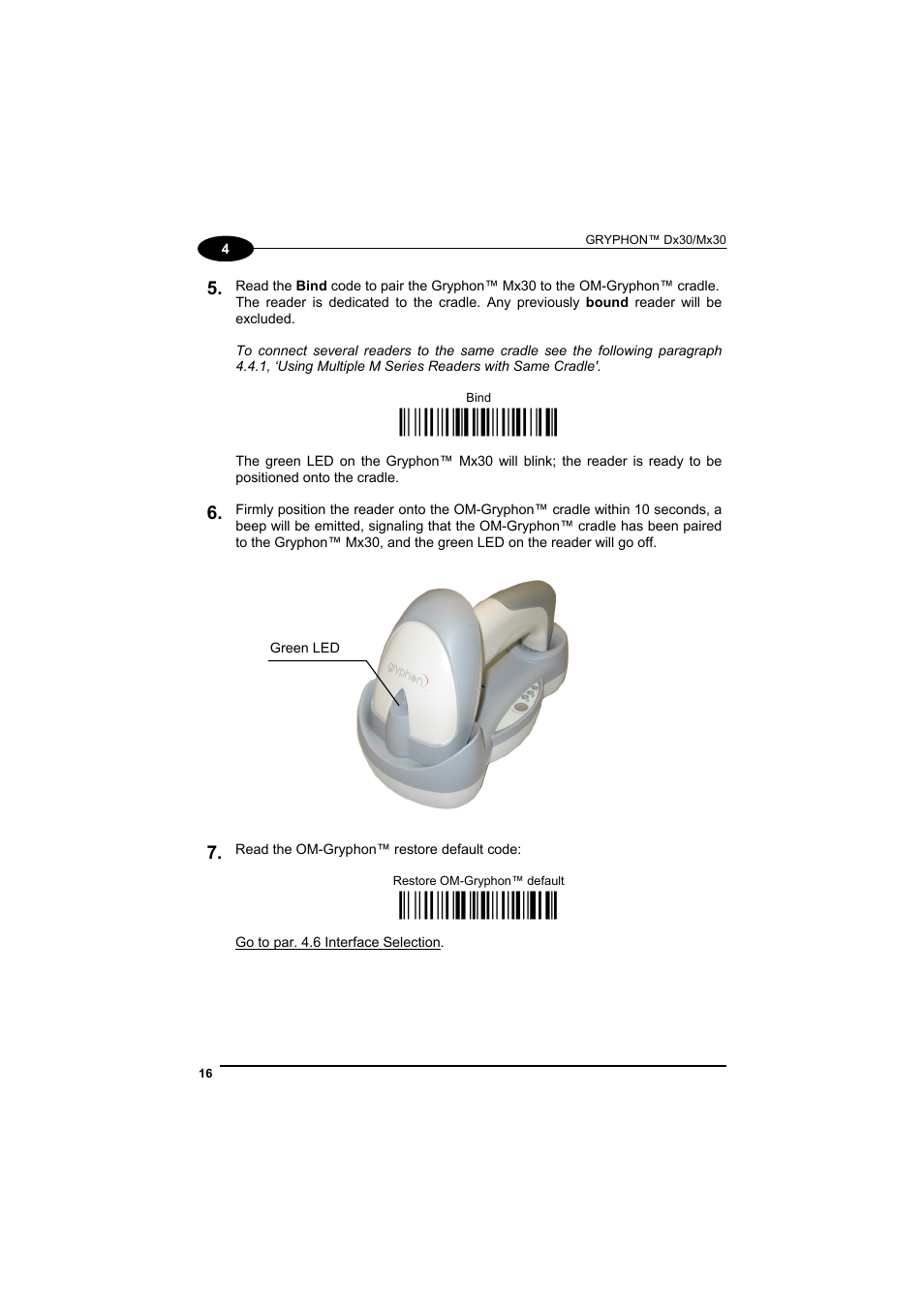 Ì$+rn0$-iî, Ì$+rx0$-qî | Datalogic Scanning GRYPHONTM MX30 User Manual | Page 26 / 197