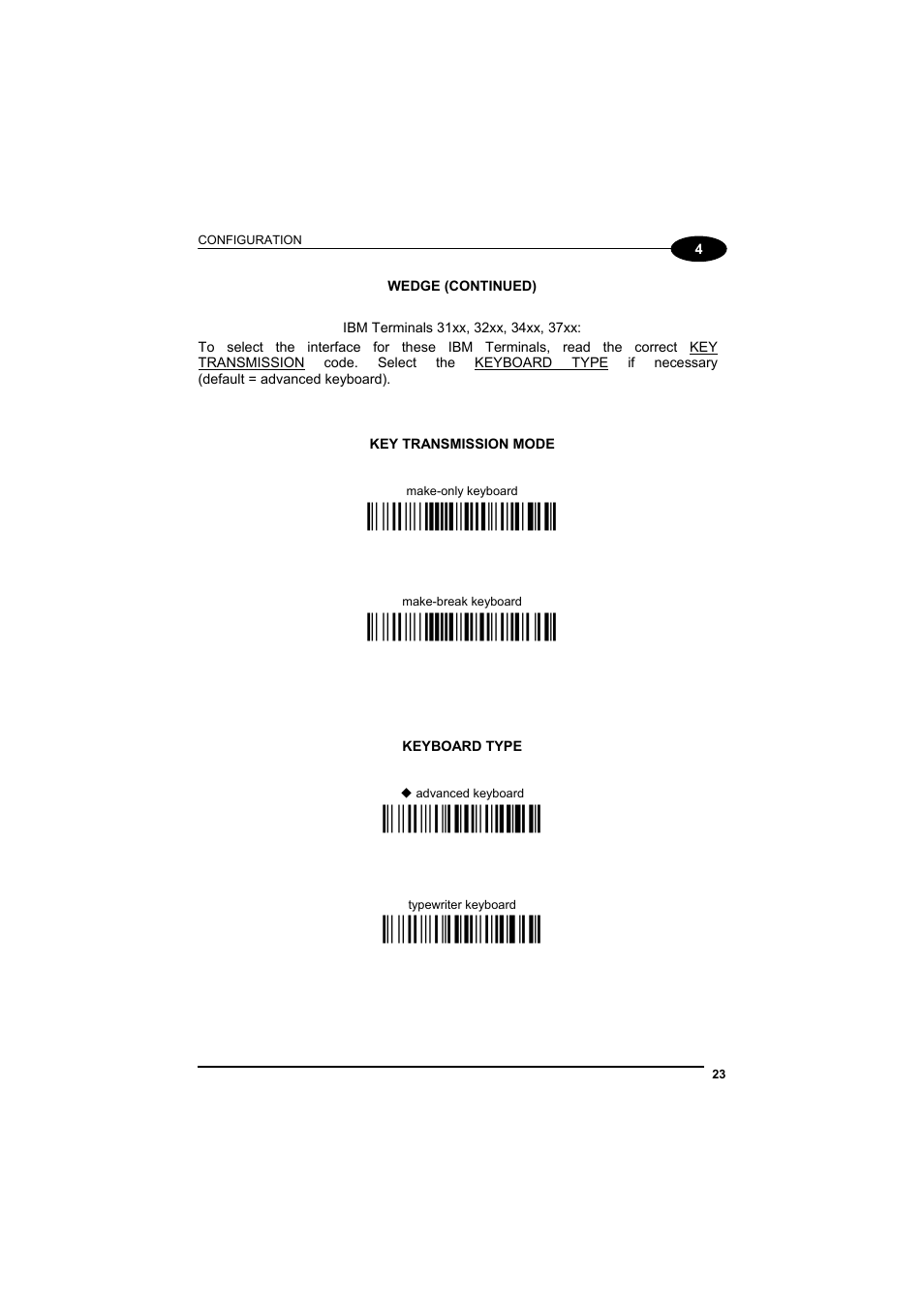 Ì$+cp502$-oî, Ì$+cp501$-hî, Ì$+fk1$-éî | Ì$+fk0$-до | Datalogic Scanning GRYPHONTM MX30 User Manual | Page 33 / 197