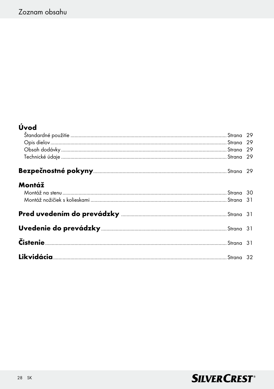 Silvercrest Z30399 User Manual | Page 28 / 40
