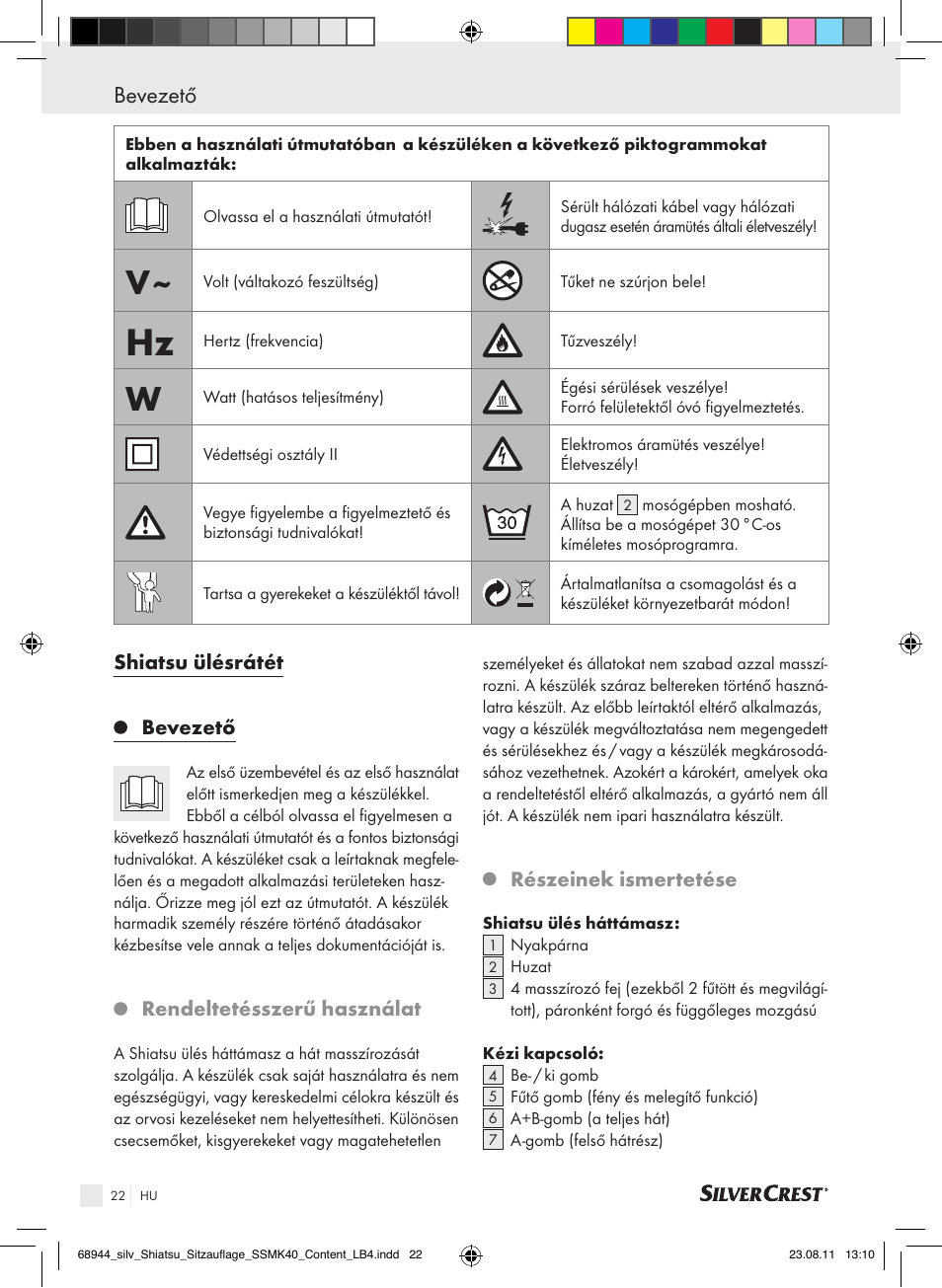 Bevezető | Silvercrest SSMK 40 B2 User Manual | Page 18 / 56