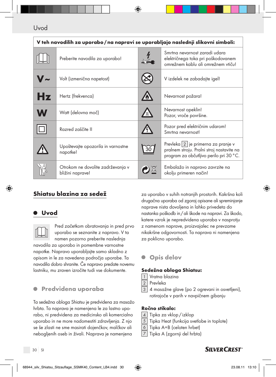 Uvod | Silvercrest SSMK 40 B2 User Manual | Page 26 / 56