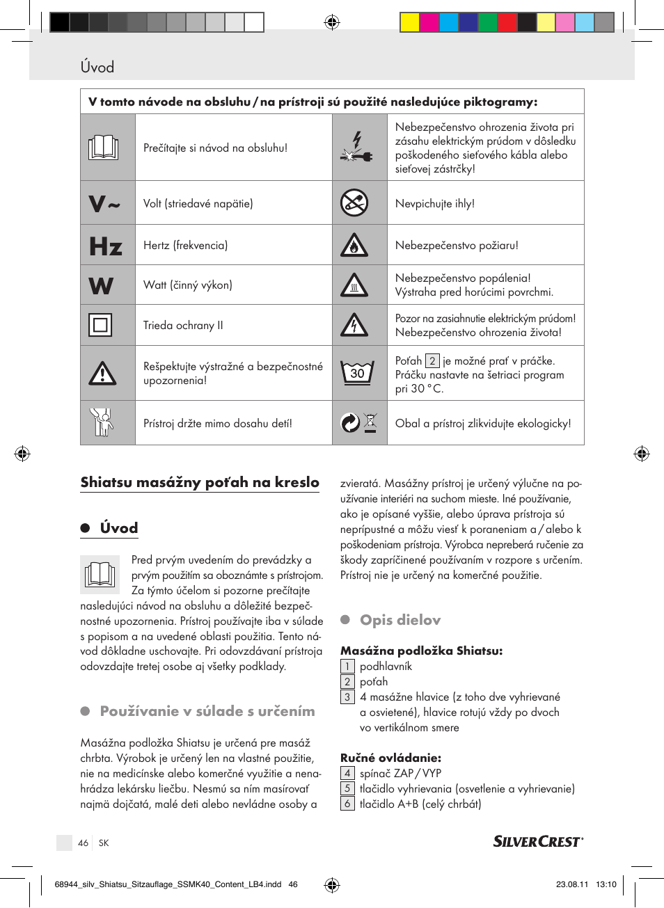 Úvod | Silvercrest SSMK 40 B2 User Manual | Page 42 / 56