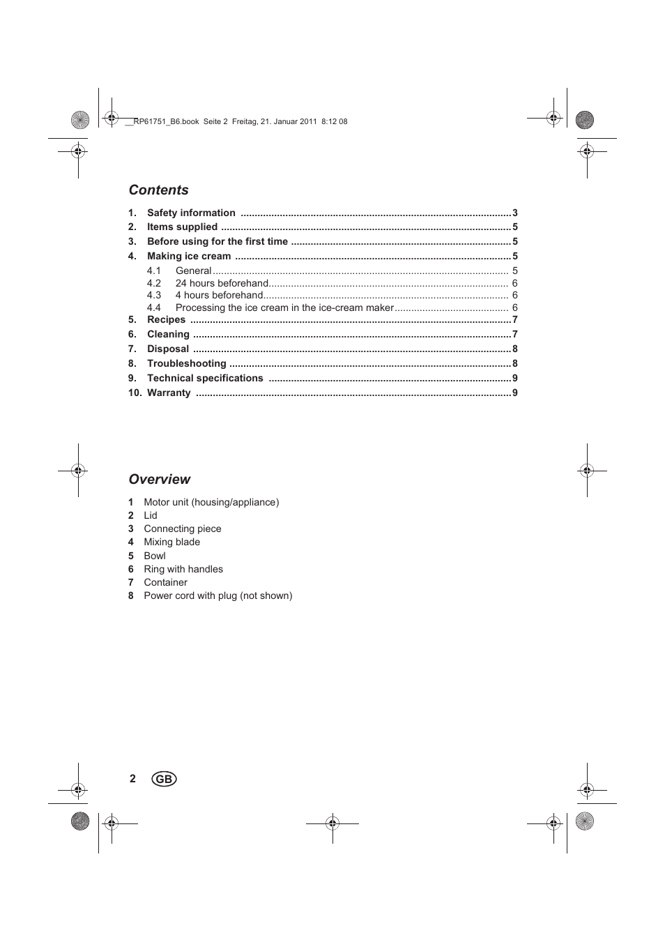 Silvercrest SECM 12 A1 User Manual | Page 4 / 14