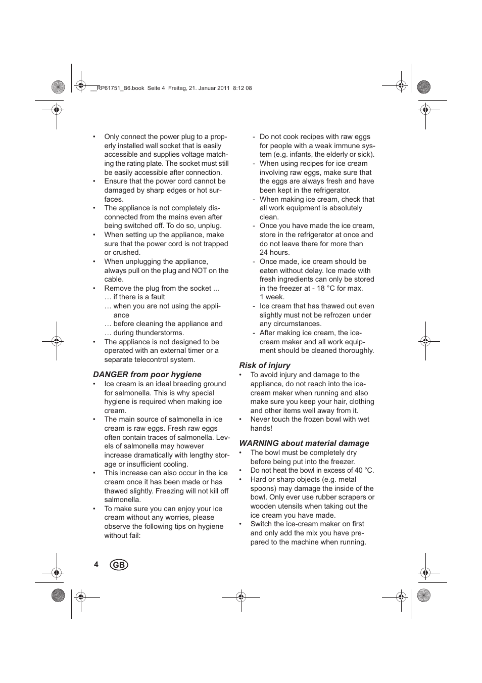 Silvercrest SECM 12 A1 User Manual | Page 6 / 14