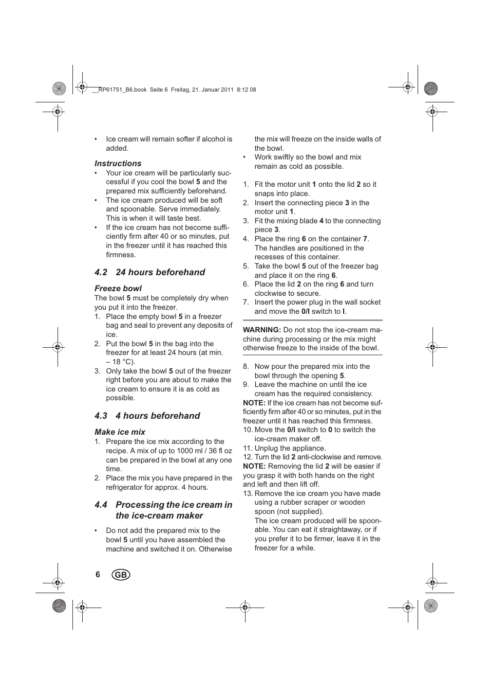 Silvercrest SECM 12 A1 User Manual | Page 8 / 14