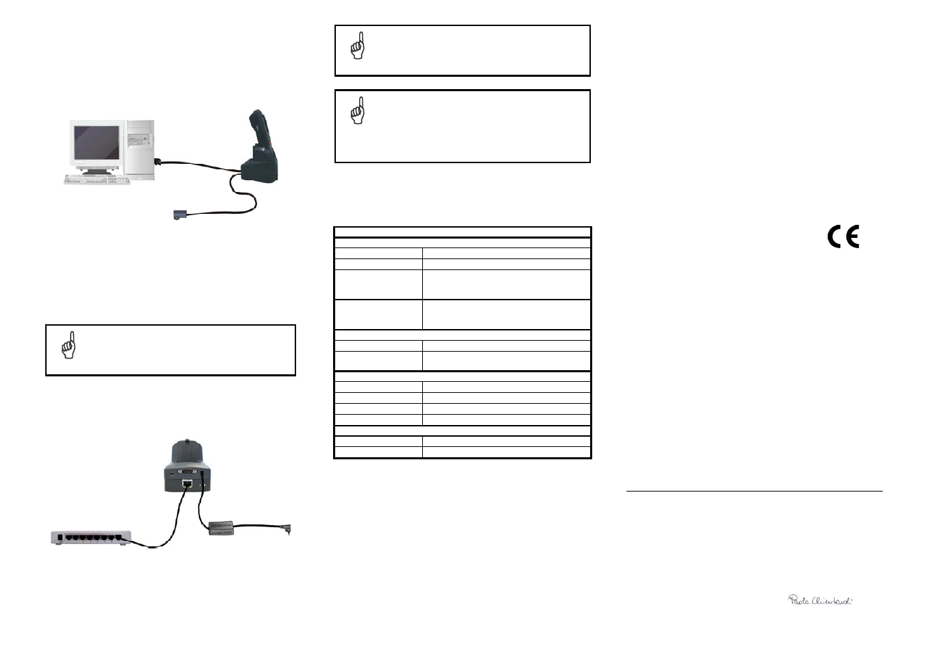 Datalogic Scanning Single Ethernet Cradle Datalogic Memor User Manual | Page 2 / 2