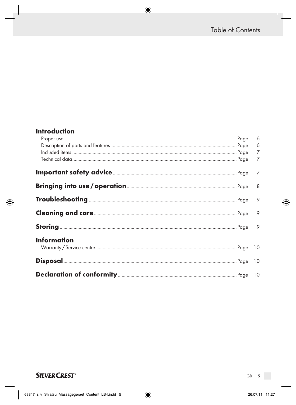 Silvercrest SSM 141 B2 User Manual | 52 pages