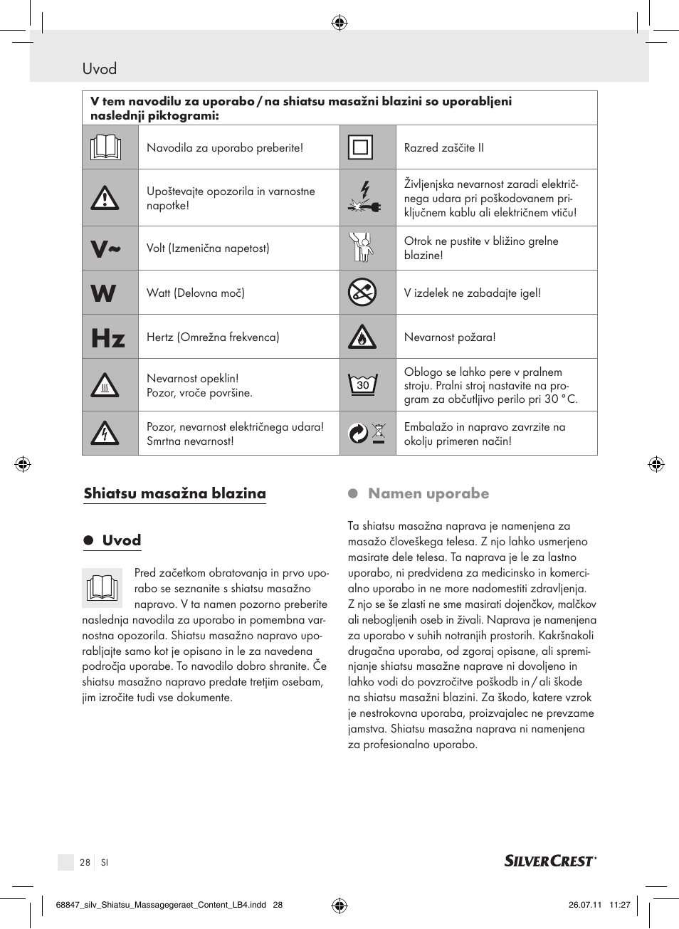 Uvod | Silvercrest SSM 141 B2 User Manual | Page 24 / 52