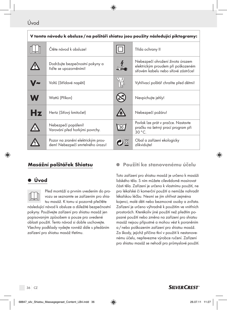 Úvod | Silvercrest SSM 141 B2 User Manual | Page 32 / 52