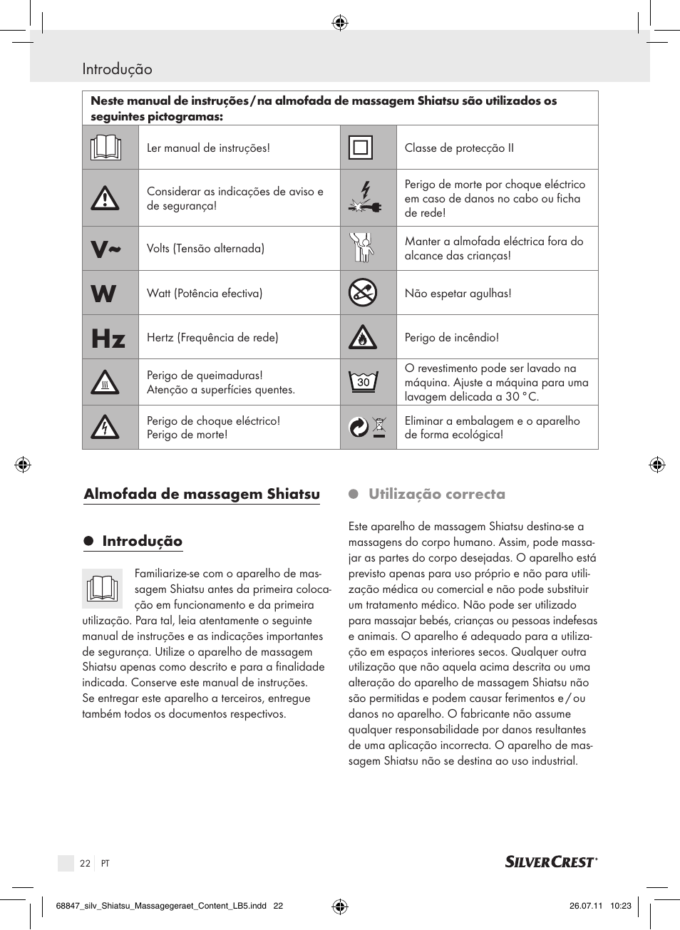 Introdução | Silvercrest SSM 141 B2 User Manual | Page 18 / 38