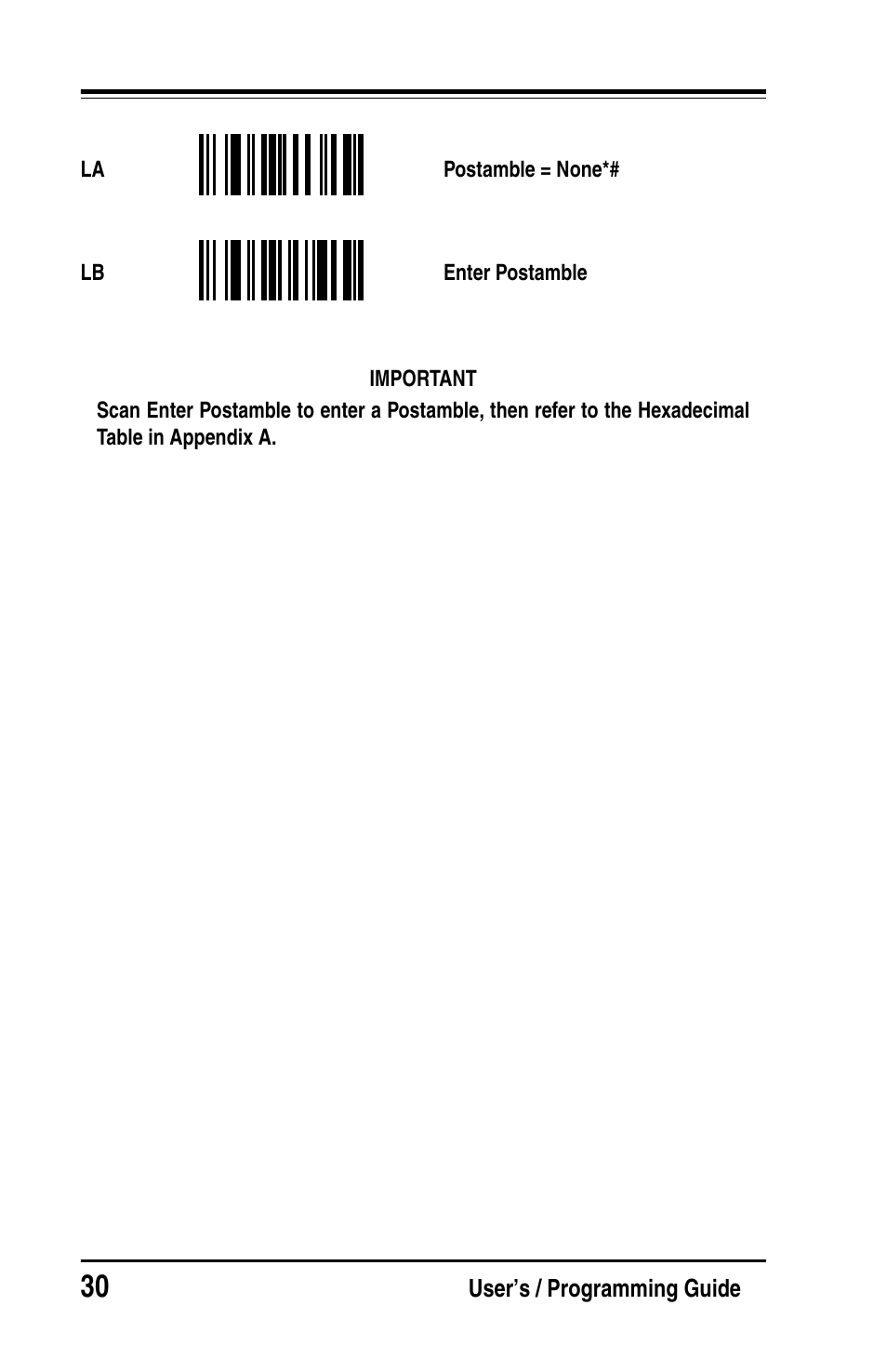 PSC Handheld Laser Bar Code Scanners Keyboard Wedge / Wand Emulation Interface User Manual | Page 38 / 88