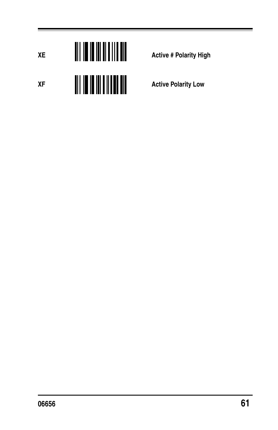 PSC Handheld Laser Bar Code Scanners Keyboard Wedge / Wand Emulation Interface User Manual | Page 69 / 88