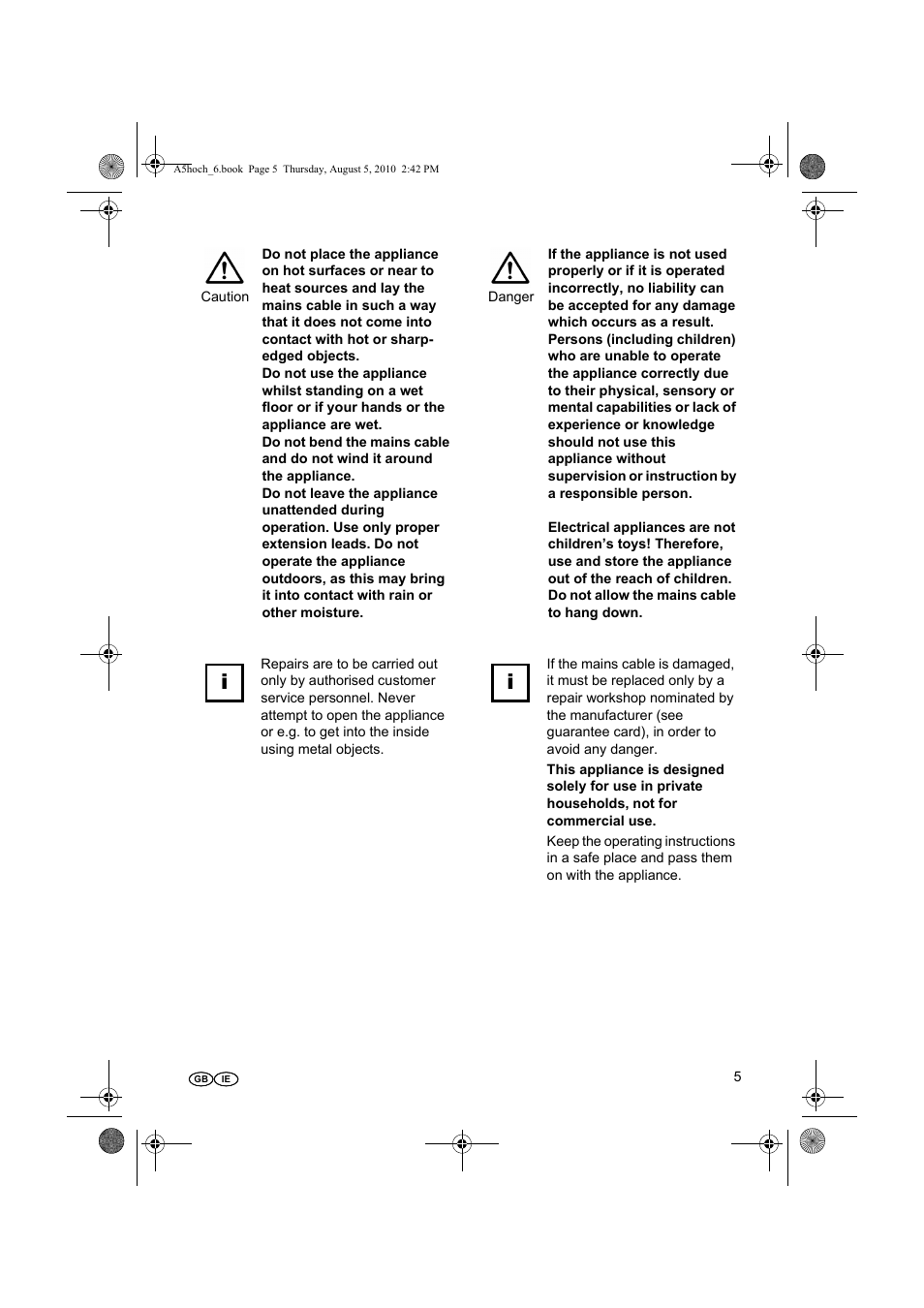 Silvercrest SRL 150 A1 User Manual | Page 5 / 24