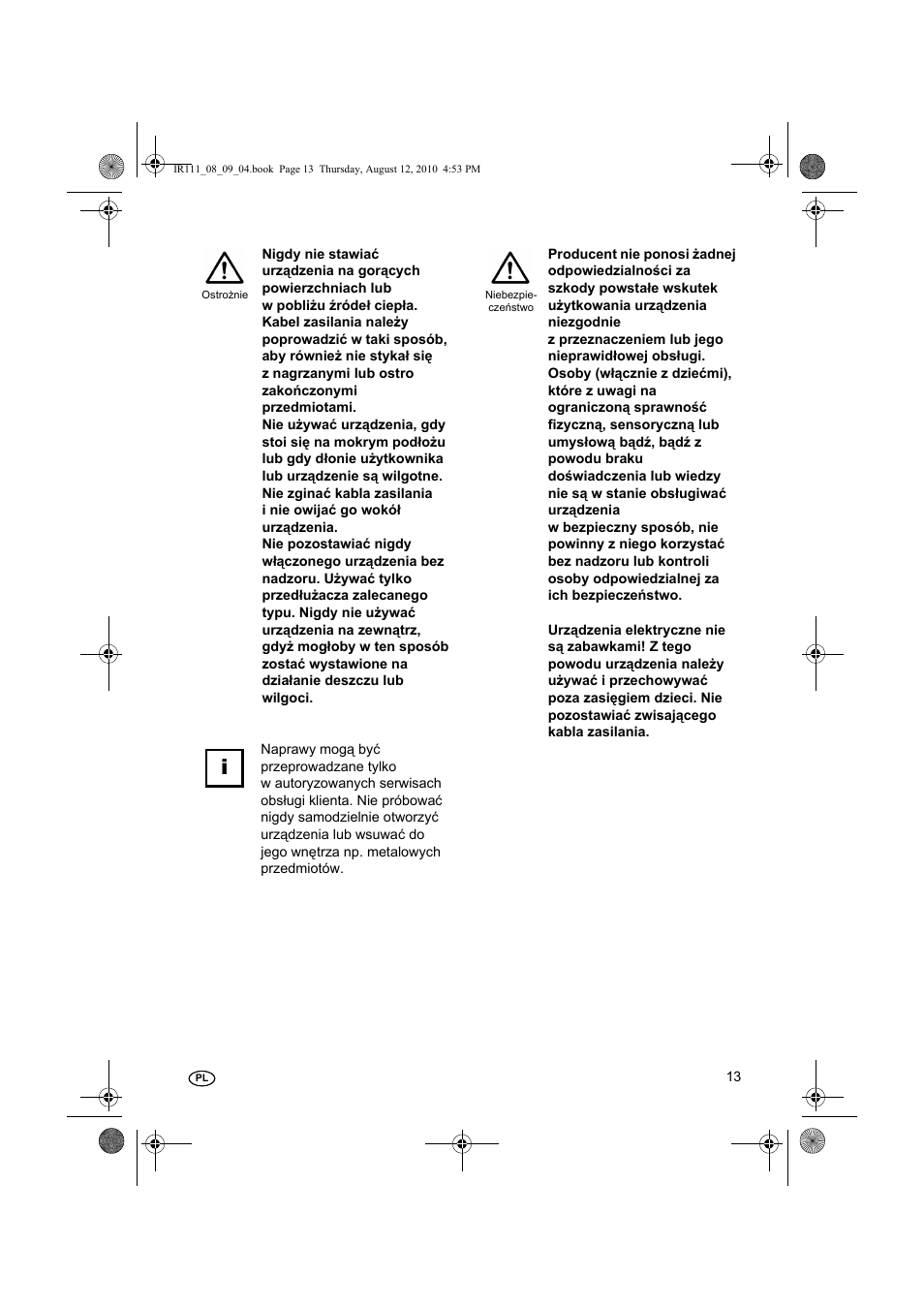 Silvercrest SRL 150 A1 User Manual | Page 13 / 72