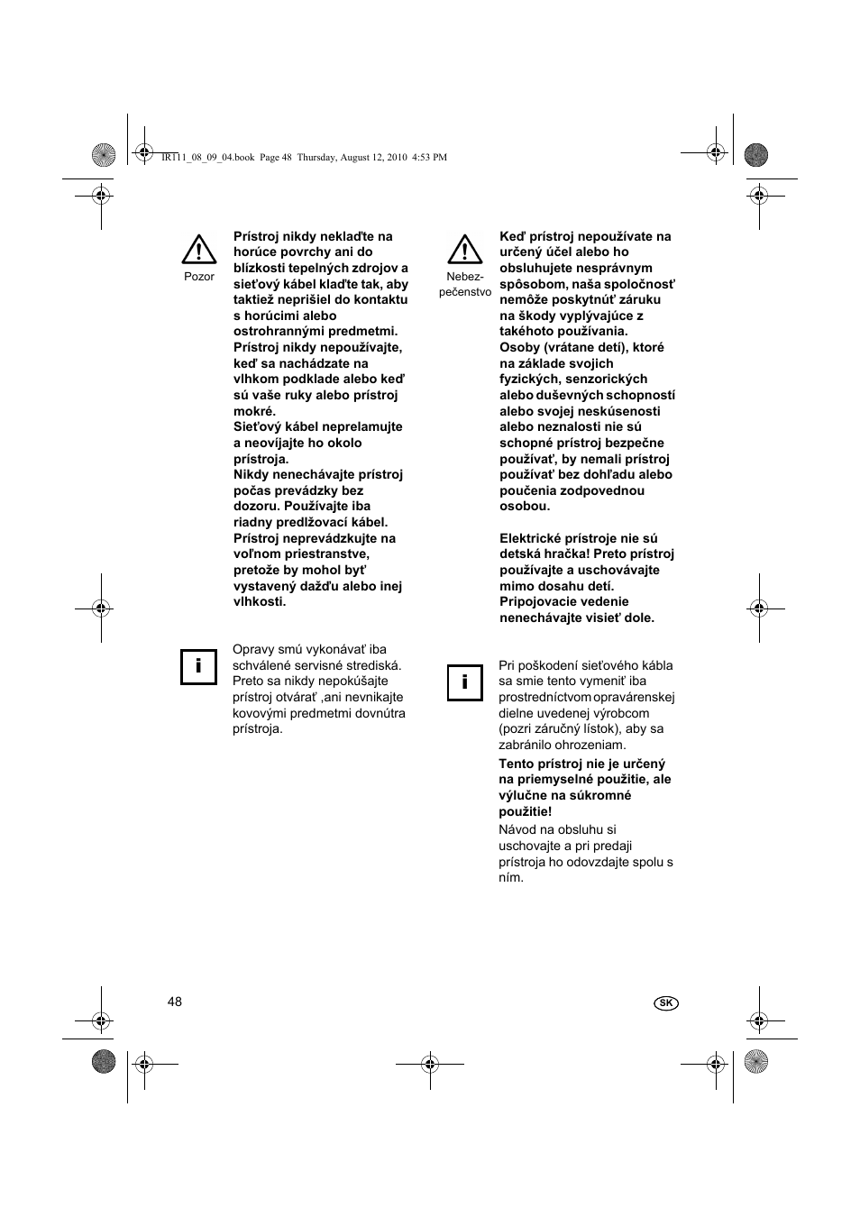 Silvercrest SRL 150 A1 User Manual | Page 48 / 72