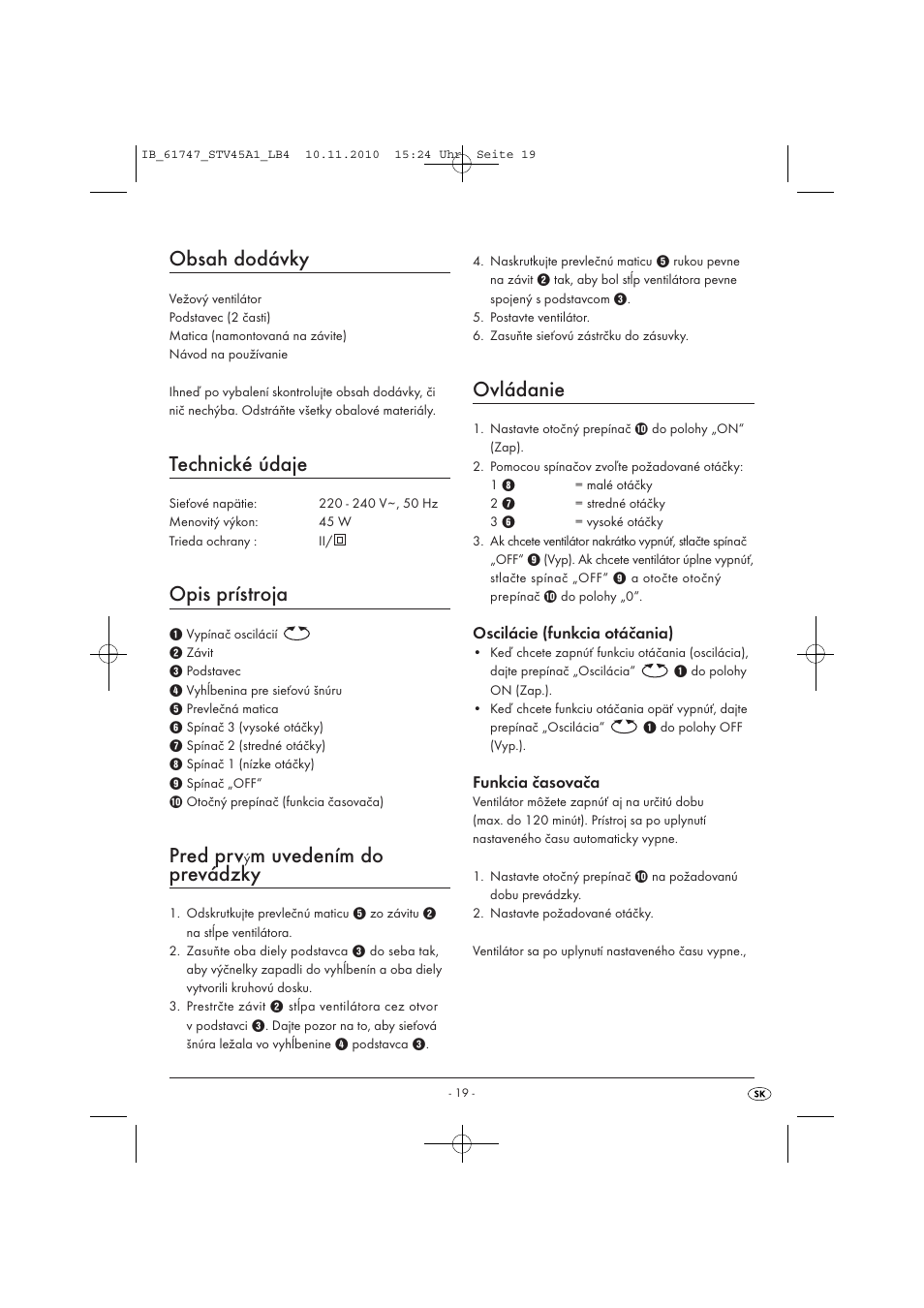 Silvercrest STV 45 A1 User Manual | Page 21 / 26