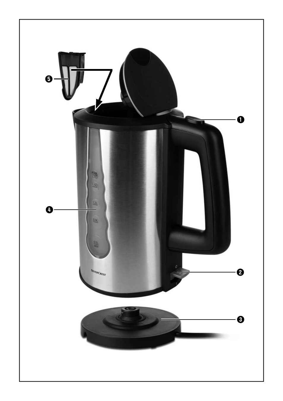 Silvercrest SWK 3000 EDS A1 User Manual | Page 3 / 27