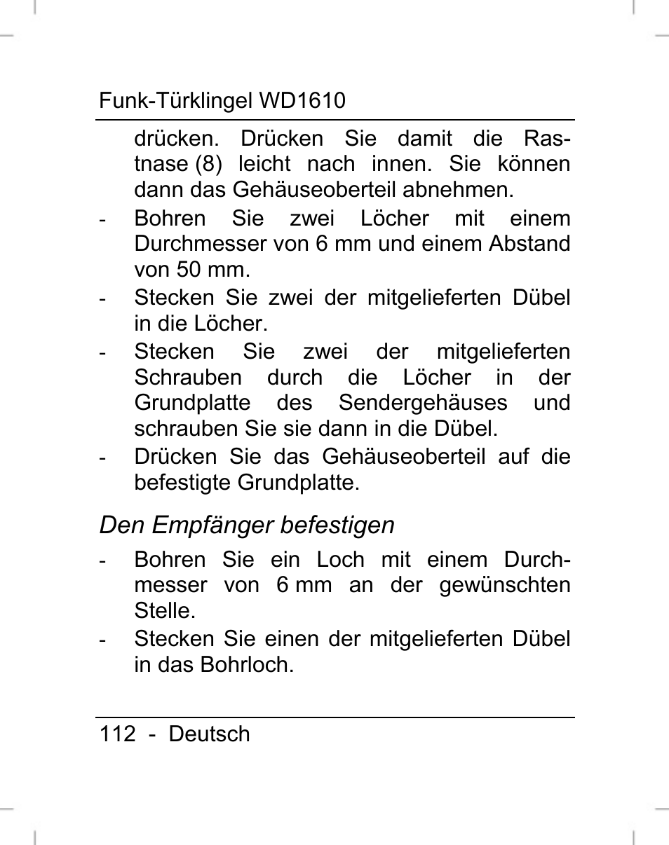 Silvercrest WD1610 User Manual | Page 113 / 122