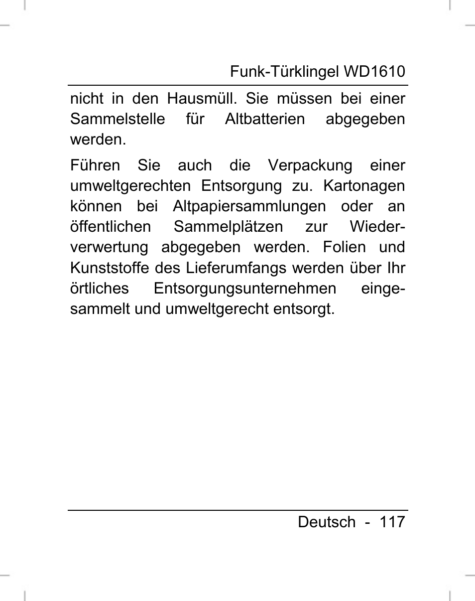 Silvercrest WD1610 User Manual | Page 118 / 122