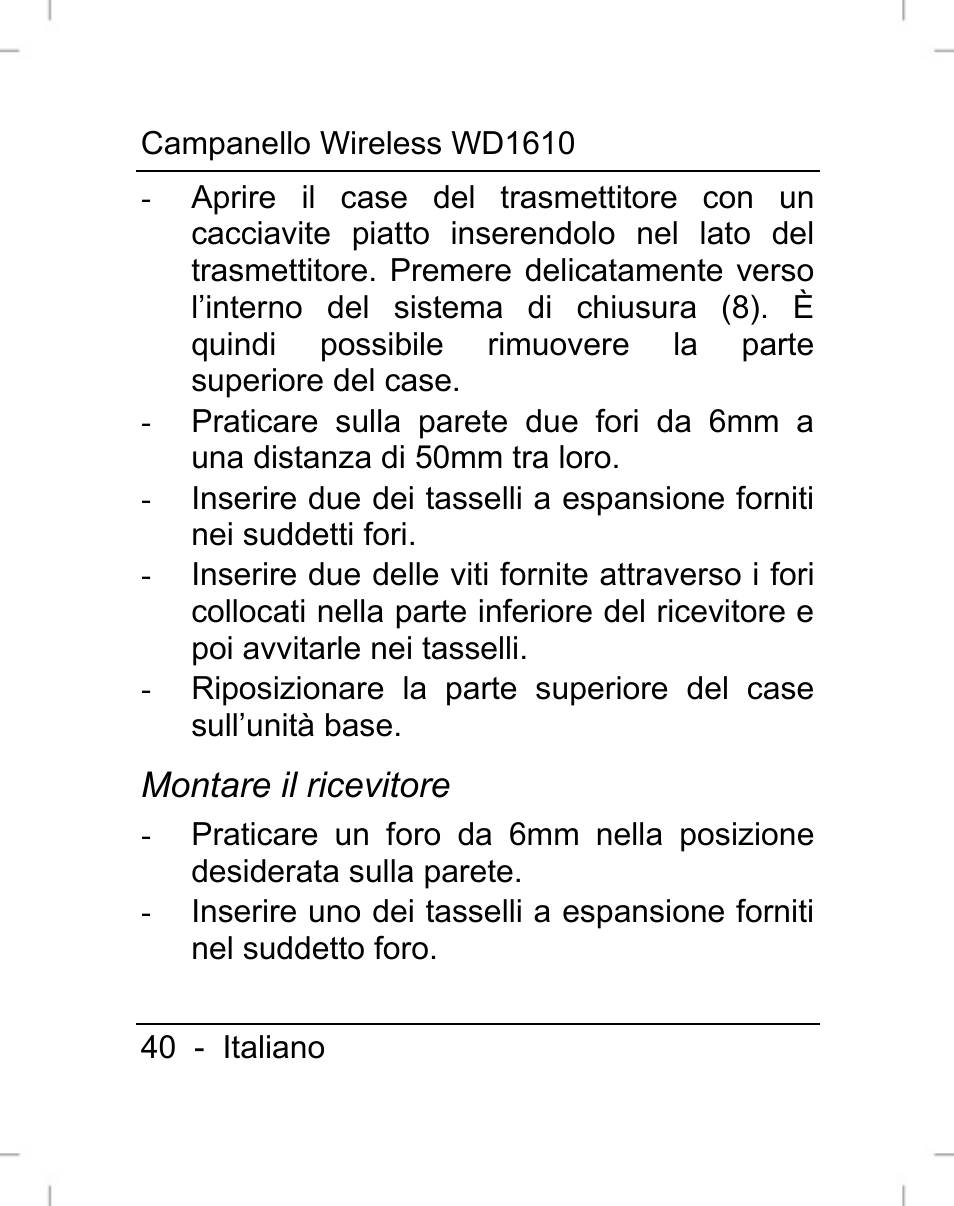 Silvercrest WD1610 User Manual | Page 41 / 122