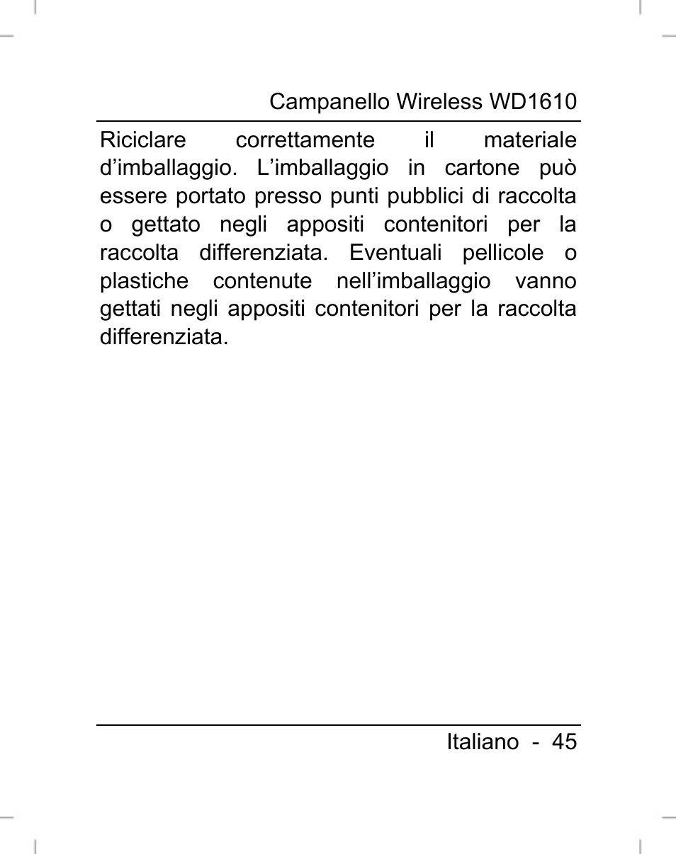 Silvercrest WD1610 User Manual | Page 46 / 122