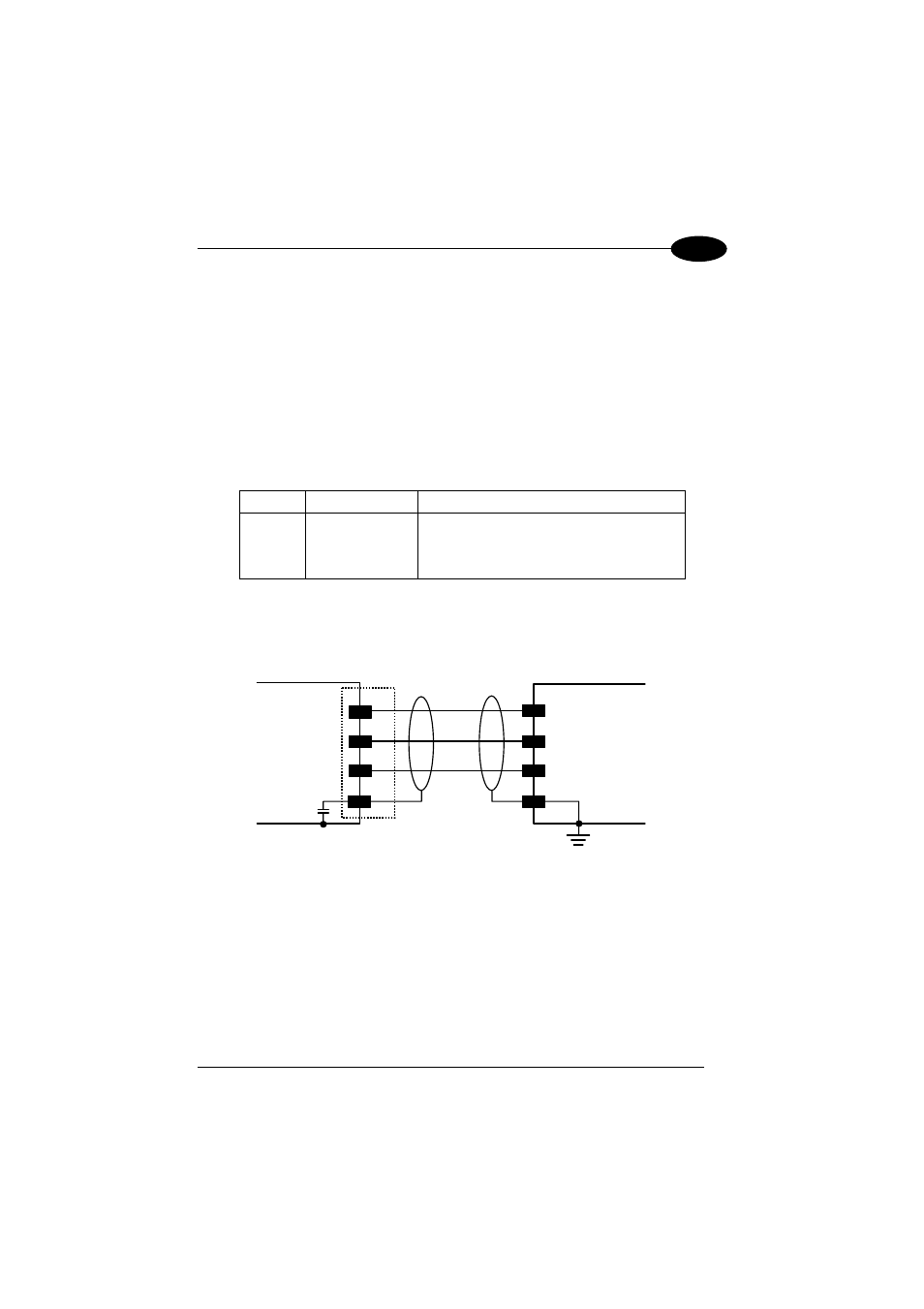 Rs485 half-duplex main interface, 2 rs485 half-duplex main interface | Datalogic Scanning MATRIX 1000 User Manual | Page 25 / 62