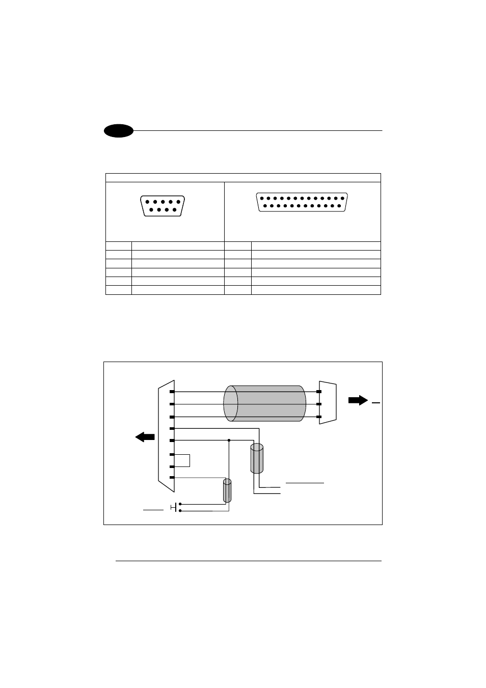 User interface, 1000™ reader (par.2.4), 4 user interface | Rs232 pc-side connections | Datalogic Scanning MATRIX 1000 User Manual | Page 32 / 62