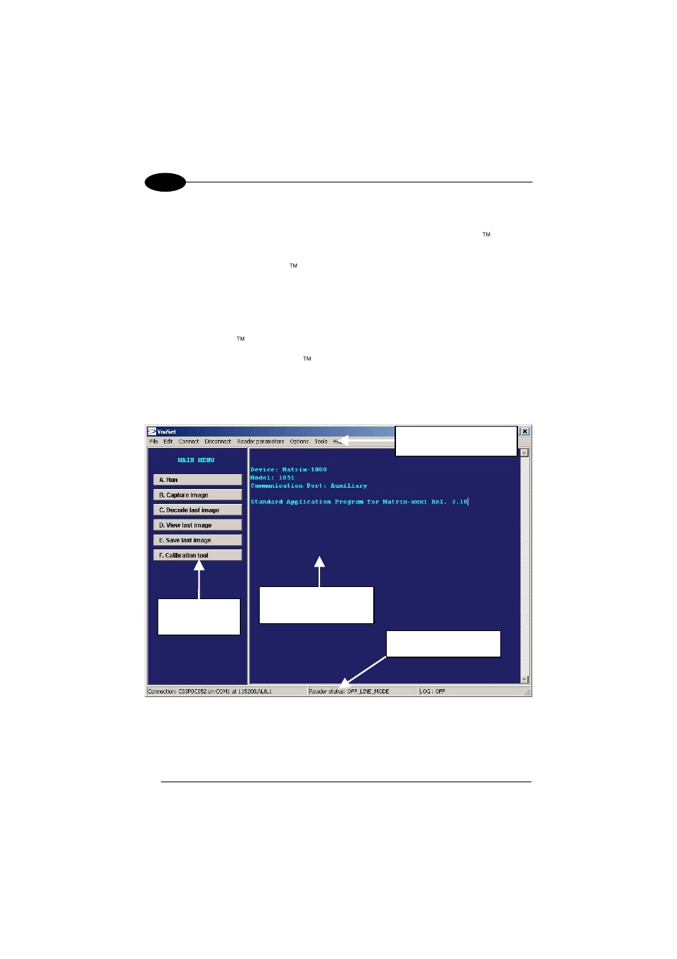 Startup | Datalogic Scanning MATRIX 1000 User Manual | Page 38 / 62