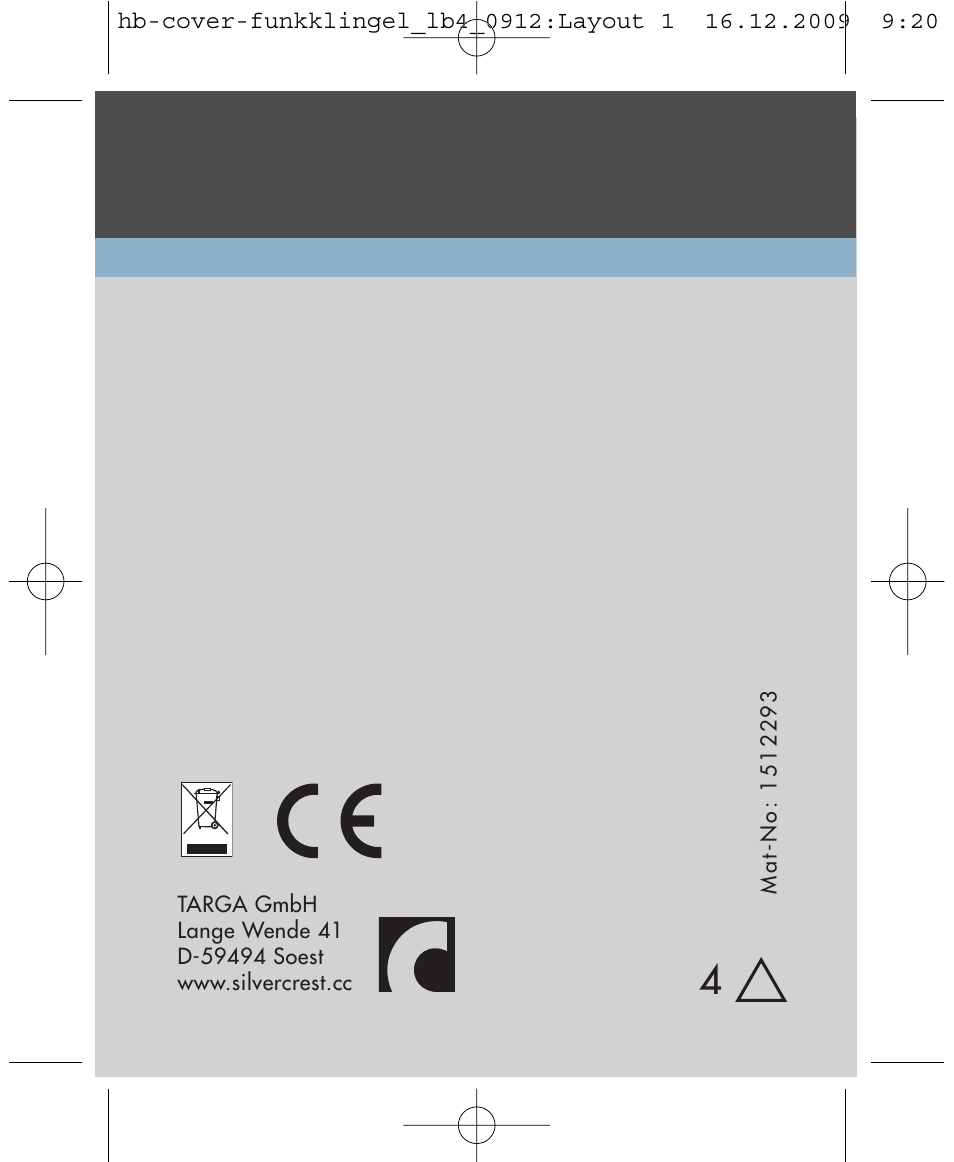 Silvercrest WD1610 User Manual | Page 170 / 170