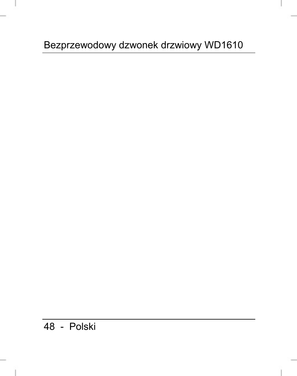 Silvercrest WD1610 User Manual | Page 49 / 170